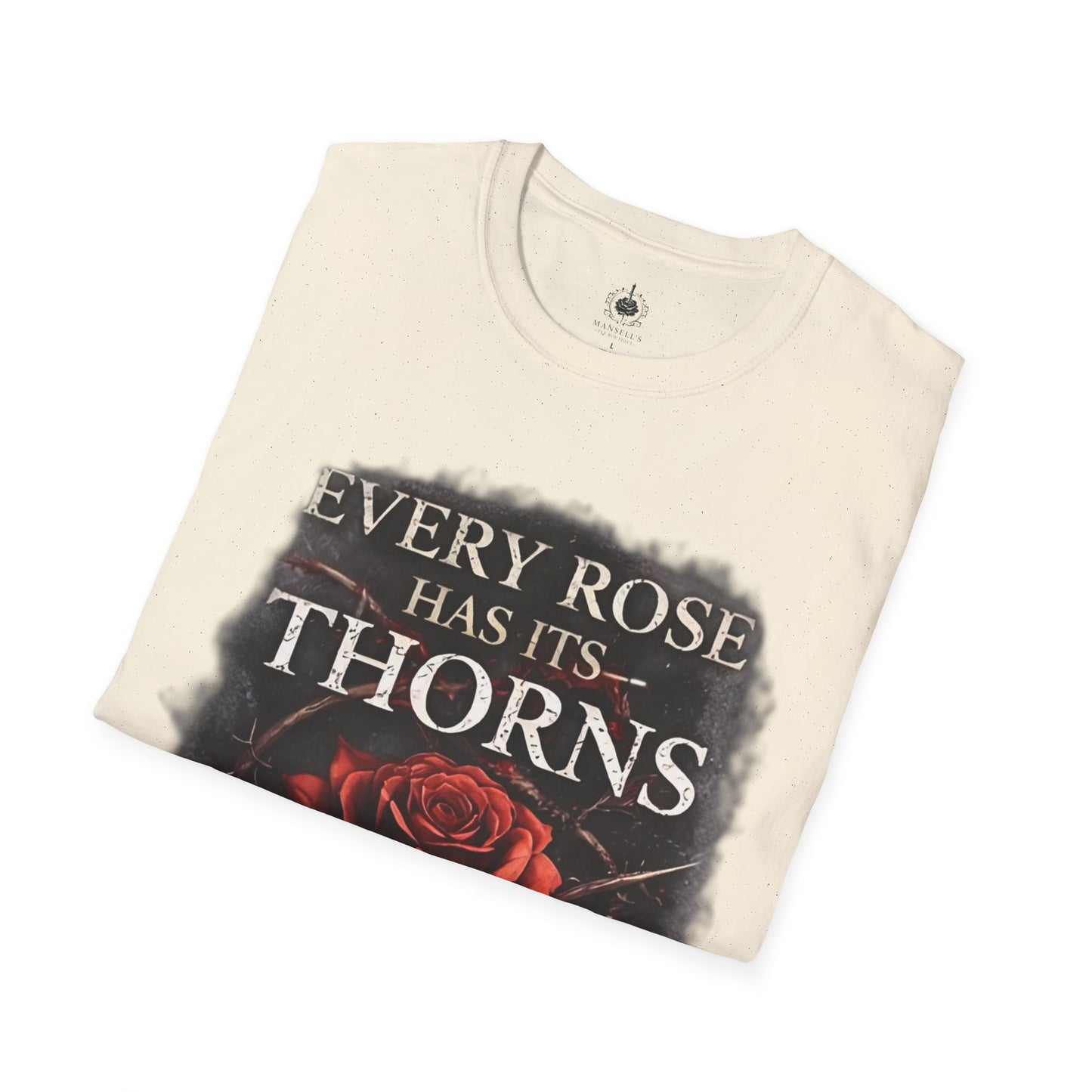 πΉ Every Rose Has Its Thorns β Dark Romance Gothic T-Shirt