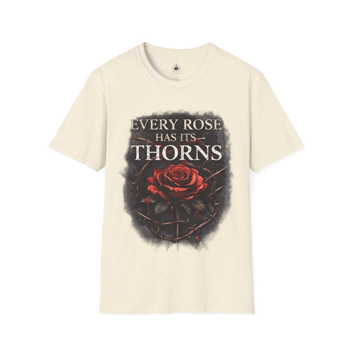 🌹 Every Rose Has Its Thorns – Dark Romance Gothic T-Shirt
